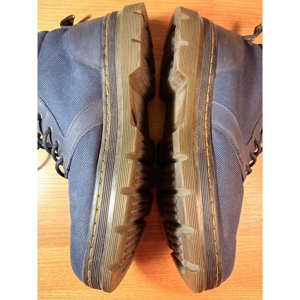 Dr. Martens Bonny Chukka Blue Boot w/ Yellow Stitching Size 12 Men's Pre-owned